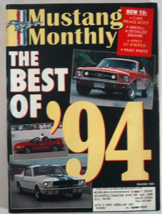 MUSTANG MONTHLY 1994 DEC - PYTHON, COBRA CONVERTIBLE*